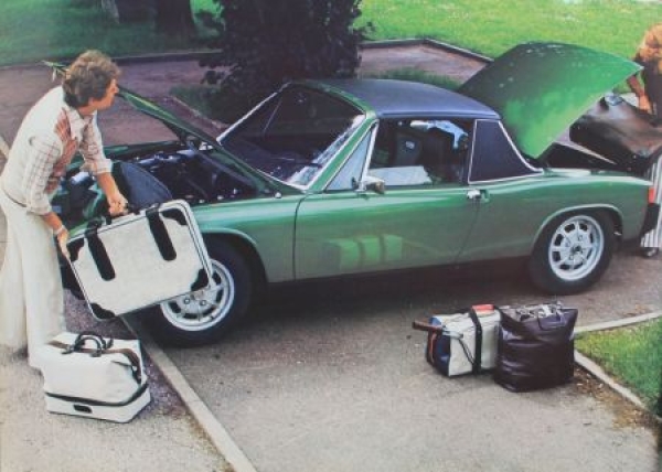 Porsche 914  2 Liter Modelprogram 1974 Carbrochure (1183)